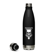 Edelstahl Trinkflasche Guitar Skull