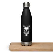 Edelstahl Trinkflasche Guitar Skull