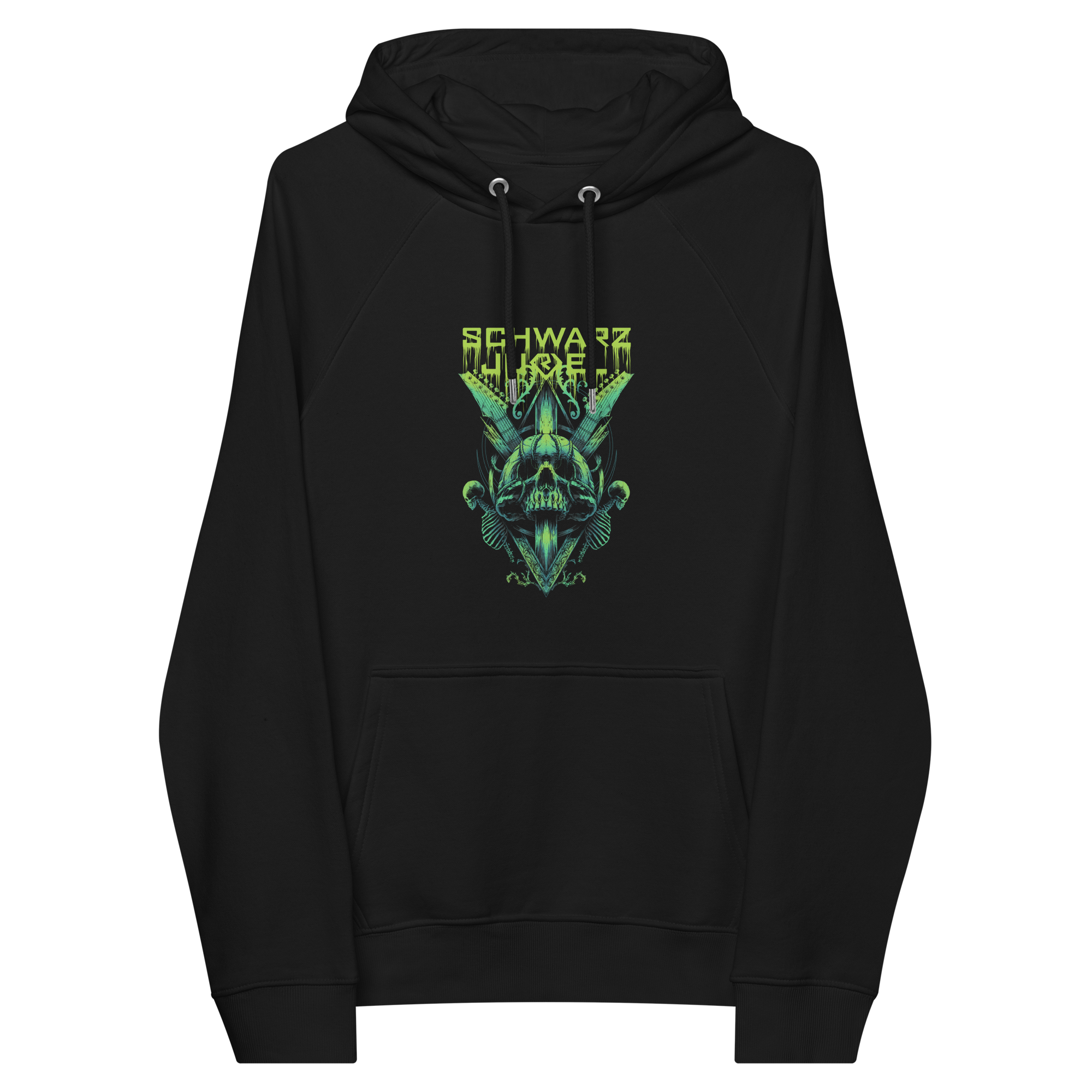 Unisex BIO Hoodie Deep Secret green