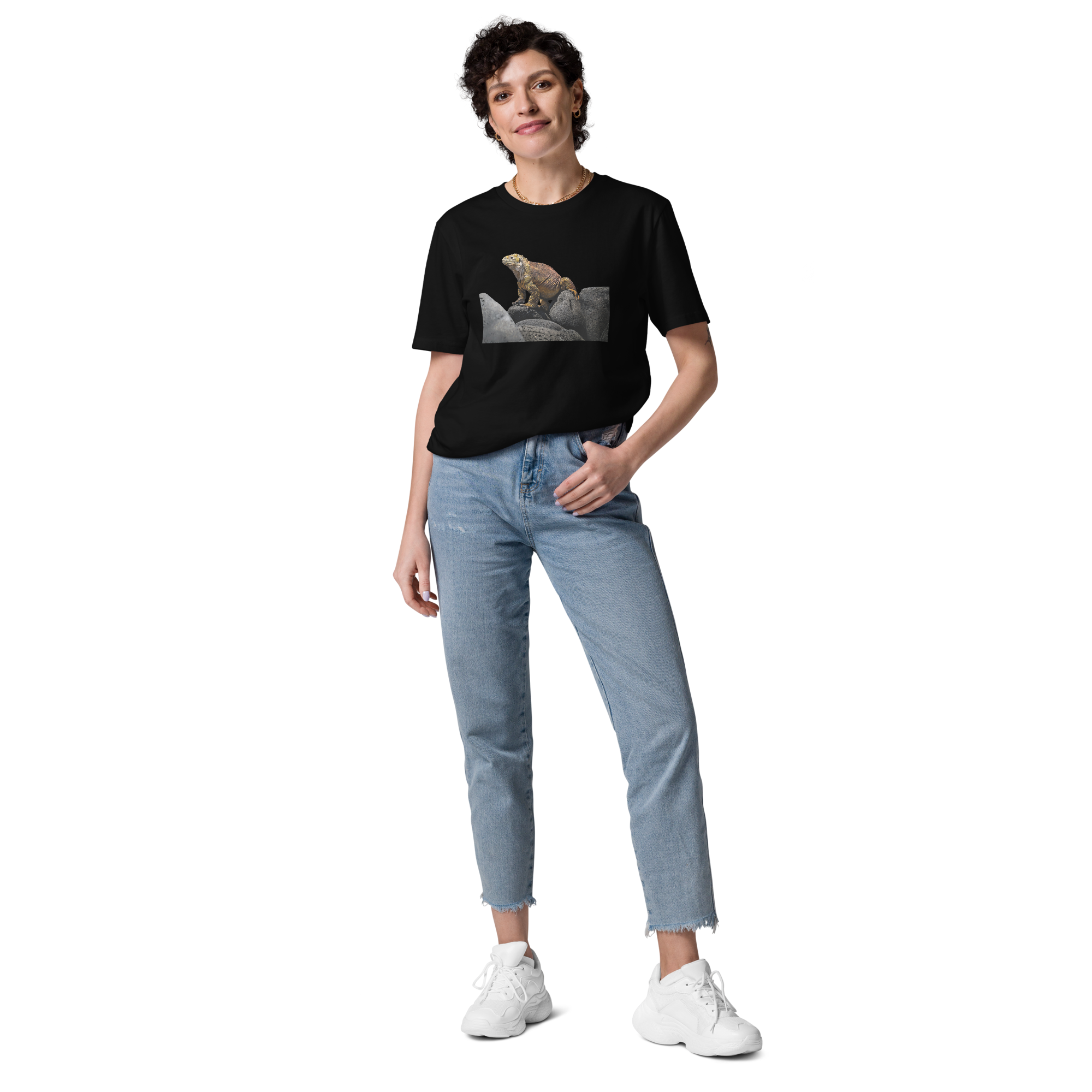 Unisex BIO T-Shirt Komodowaran, Front-Print