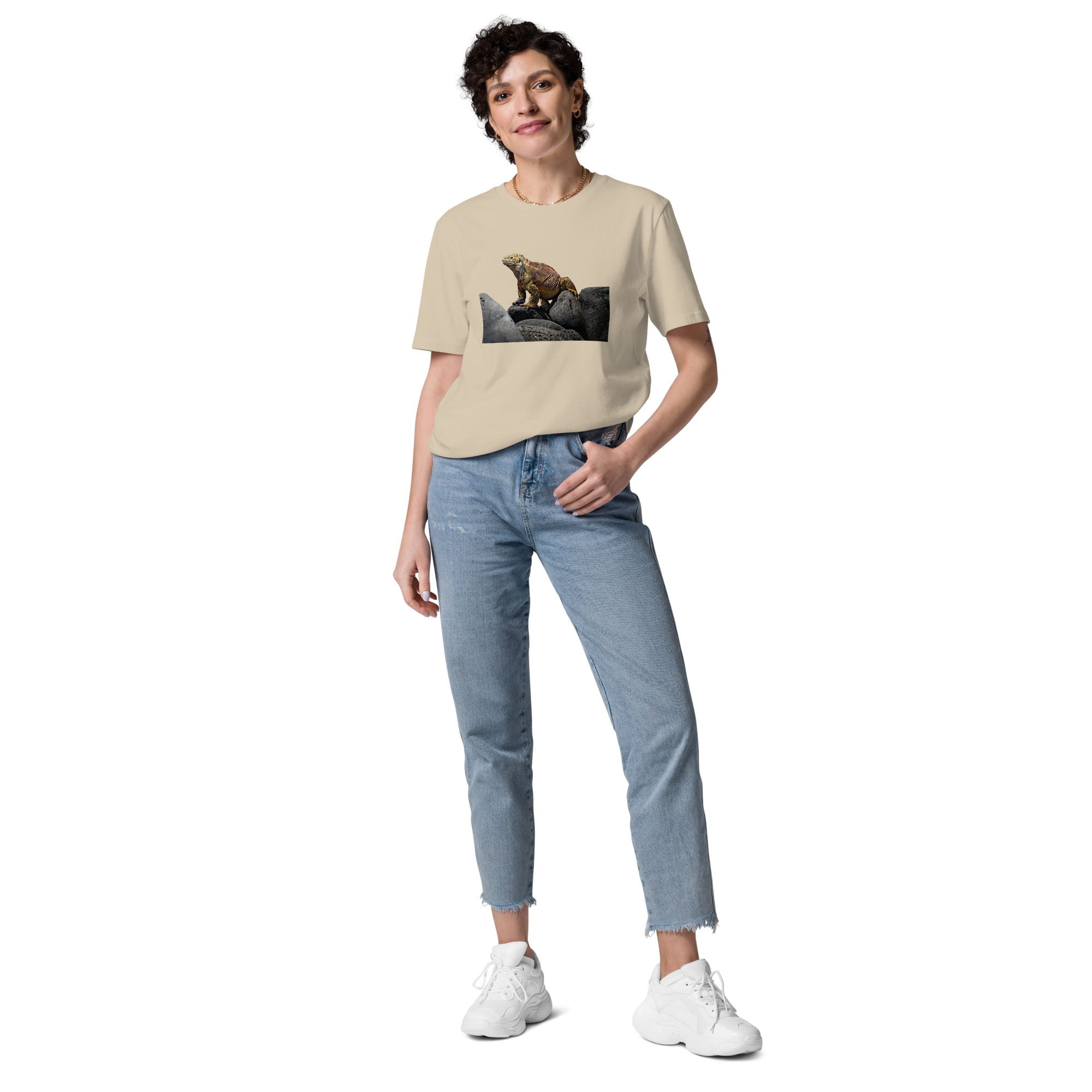 Unisex BIO T-Shirt Komodowaran, Front-Print