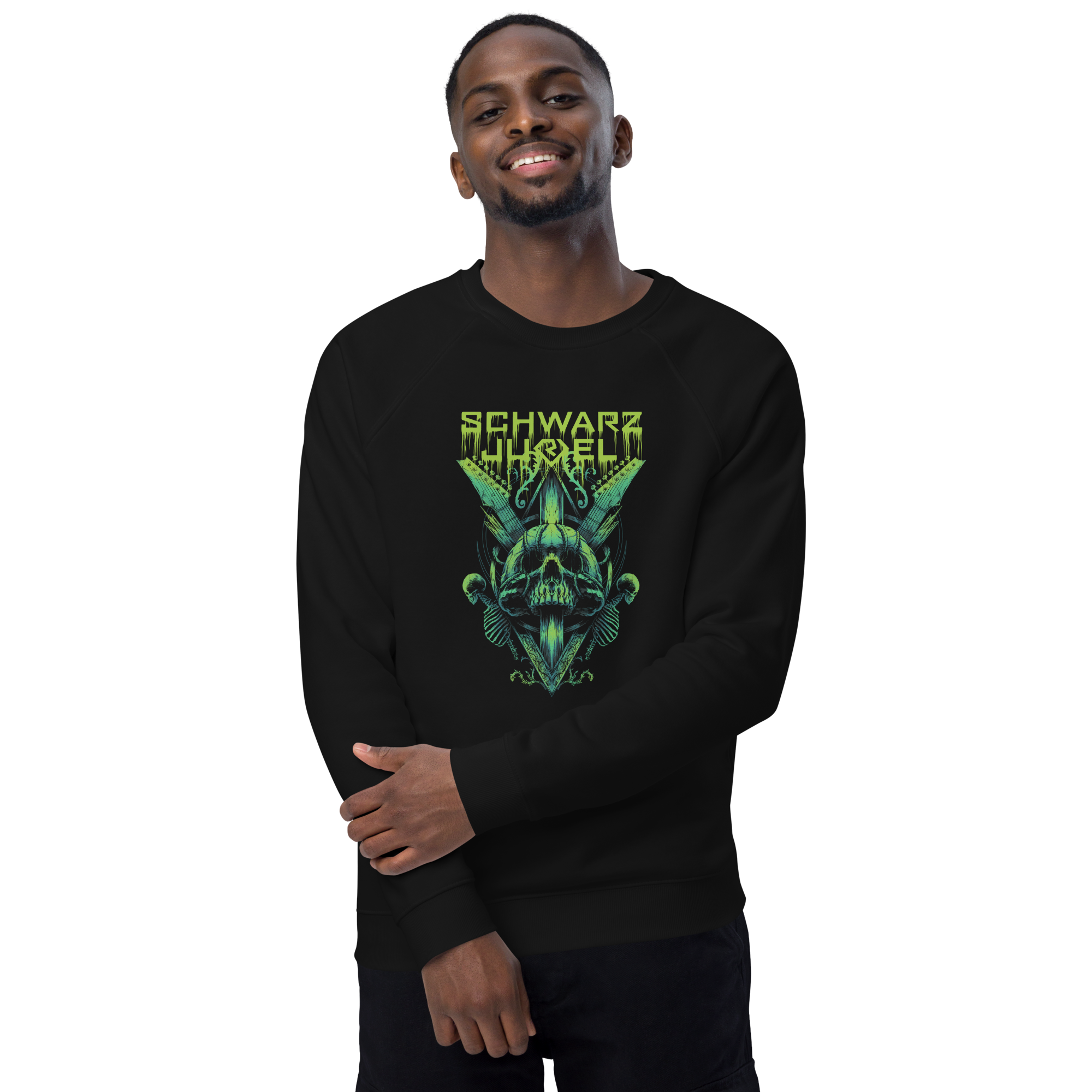 Unisex BIO Sweatshirt Deep Secret green